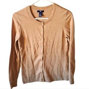GAP Tan Button Up Cardigan